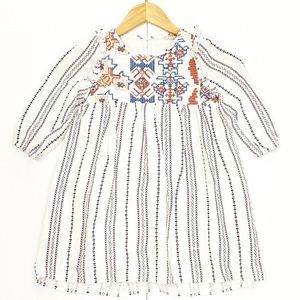 Hayden Girls Embroidered Boho Dress